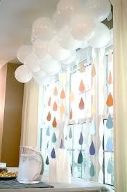 Baby Shower Backdrop Idea Clouds And Rain Drops So Cute Baby Shower Themes Baby Shower Decorations Baby Shower Parties