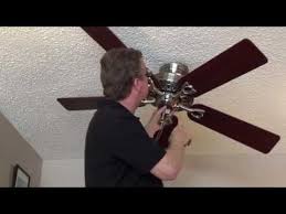 How To Remove A Ceiling Fan Direct Connect Youtube Ceiling Fan Cieling Fans How To Remove