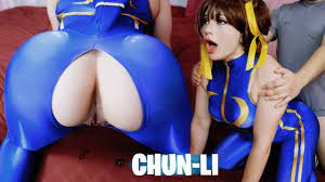 Chun li cosplay naked
