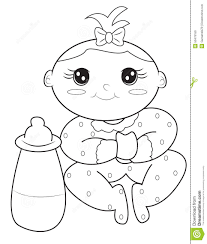 Dolls are one of the types of toys that will not go extinct most change in shape or model. Baby Doll Coloring Sheets Novocom Top