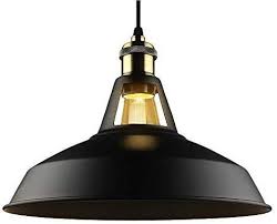 B2ocled Retro Industrial White Pendant Lighting Barn Farmhouse Pendant Light Black Industrial Pendant Light Farmhouse Pendant Lighting Retro Pendant Lights