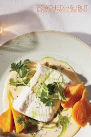 Poached Halibut In Caviar Beurre Blanc Recipe Wine Enthusiast Recipe Halibut Recipes Recipes Halibut