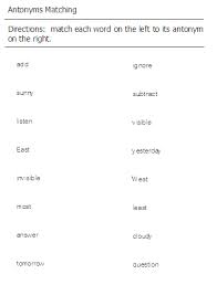The more you know, the higher your result will be as this knowledge enables you to this is one of my favourite activities that can be easily adapted for teaching and revising both synonyms and antonyms. Antonyms And Synonyms Word Lists Activities And Worksheets Free Language Stuff