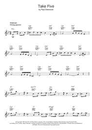 Dave Brubeck Take Five Sheet Music And Printable Pdf Music Notes Sheet Music Notes Dave Brubeck Jazz Sheet Music