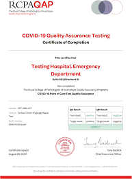 Positive result from a molecular test, such as a pcr test. The Challenge Of Producing An Eqa For The Covid 19 Pandemic Sciencedirect