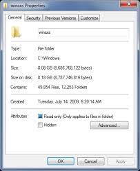 Want To Reduce Winsxs Folder Size - Windows 7