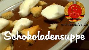 Ddr Rezept 207 Schokoladensuppe Ddr Rezepte Ddr Gerichte Und Ddr Essen