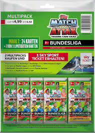 Jadon sancho 2019/20 match attax limited edition bundesliga bvb bronze card. Topps Match Attax 2020 21 1 Multipack Kaufland De