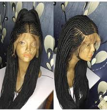 Get the best deal for braid human hair extensions from the largest online selection at ebay.com. Cornrow Braided Wig Custom Made On Human Hair Lace Front Etsy