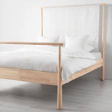 Ikea Gjora Birch Bed Frame In 2020 Ikea Bed Birch Bed Frame Birch Bed