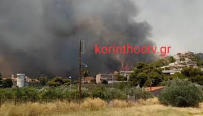 Οι φλόγες έφτασαν μέσα τον… Fwties Se Arxaia Olympia Messhnia F8iwtida Kai Re8ymno Ane3elegkth H Katastash Stis Kexries Korin8ias Video