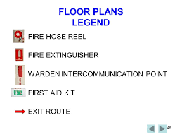 Using clear and standard symbols on fire emergency plans delivers the coherence of collective actions, helps to avoid embarrassment and improves communications in an emergent situation. Occupant Emergency Training Ppt Download