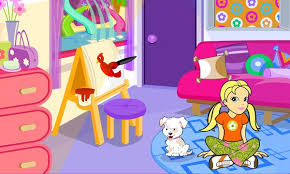Design and decoration games featuring bedrooms of different styles and sizes. Polly Pocket Polly S Beautiful Bedroom Numuki