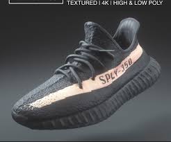 Artstation Adidas Yeezy Boost 350 V2 Sneaker Game Assets Adidas Yeezy Boost 350 V2 Sneakers Adidas Yeezy Boost