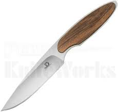 The Jd Van Deventer V1 Neck Knife Offers A Slim And Unique Design With A Custom Build Quality This V1 Sports Tamboti Wood Handle Neck Knife Knife Knife Design