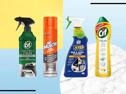 Just use liquid and rinse, removing the grease off. Best Oven Cleaners To Tackle Glass And Metal In 2021 The Independent
