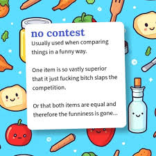 Urban Dictionary: no contest