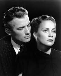 Gregory Peck and Alida Valli The Paradine Case 1947 Directed by Alfred  Hitchcock A happily married London barrister falls in love with the accused  poisoner he is defending.