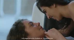 Hot lesbian kissing - Lesbian tongue kissing watch online