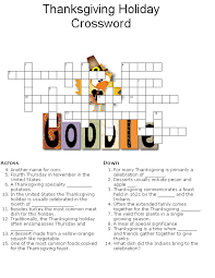 Not only is it a fun way for kids, students, and adults to celebrate america's favorite fall break, it's also a … Thanksgiving Crossword Puzzle Best Coloring Pages For Kids