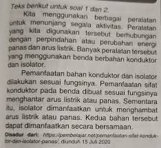 Konduktor adalah suatu bahan atau zat yang bisa menghantarkan listrik atau panas (kalor) dengan baik. 1 Ide Pokok Paragraf Pertama Adalah A Peralatan Dari Bahan Konduktor Dan Isolatorb Peralatan Brainly Co Id