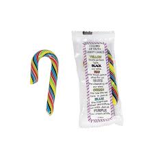 Black And White Candy Canes Mini Colors Of Faith Candy Canes Oriental Trading Easter Candy Chocolate Easter Candy Candy Cane