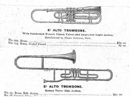 Alto Trombone History Timeline Will Kimball