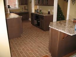 The modular shape of brick flooring tiles (3 5/8″ x 7 5/8″) makes prefabrication possible. Kitchens Inglenook Brick Tiles Brick Pavers Thin Brick Tile Brick Floor Tile