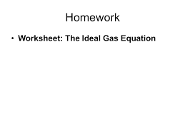 What does the ideal gas equation help y… convert degrees to k. Chapter 19 The Ideal Gas Equation Ppt Video Online Download