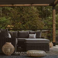 Inviting Relaxation For The Whole Season Luxury Patio Furniture Metal Patio Furniture Sectional Patio Furniture