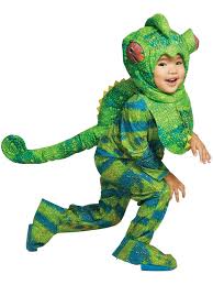 There are ways to green halloween costumes thereby ideas inventive without sound environmental practices. Toddler Boys Green Teal Chameleon Jumpsuit Lizard Halloween Costume 2t 3t Walmart Com Walmart Com