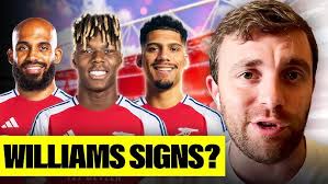 NICO WILLIAMS SIGNS FOR ARSENAL UNTIL 2031