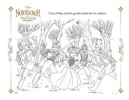 Expressive bold and varied outlines. The Nutcracker Coloring Pages And Activities