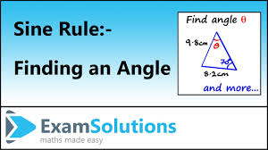 Trigonometry Non Right Angled Triangles Examsolutions