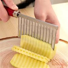 You (to read) a magazine and (to think) about your holiday at the moment? New Stainless Steel Potato Chip Slicer Dough Vegetable Fruit Crinkle W Kitcheninsides Potato Chip Slicer Potato Cutter Potato Slicer