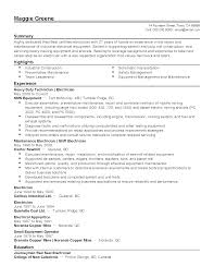 This means that it needs to hold the right information regarding your suitability for the job, within the correct. Industrial Electrician Resume Example Myperfectresume