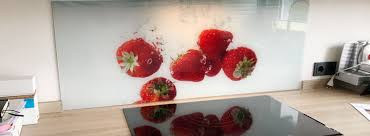 Einsatz von glasbildern an der wand. Glasruckwande Glasbild Selbst Gestalten Glasposter Com