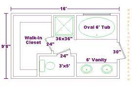 Spacious master bedroom with large master bathroom with garden tub, separate shower, double vanities & oversized walk in closet. Bathroom Layout 10x10 Master Bathroom Floor Plan Novocom Top