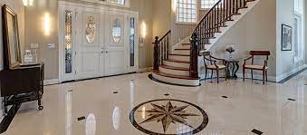 This setting gives visitors a spot to slip off their shoes, or wait in comfort. Unique Marble Qualities