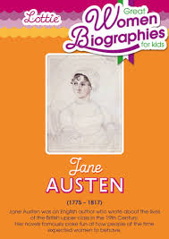 Jane Austen Biography for kids | Lottie Toy Dolls