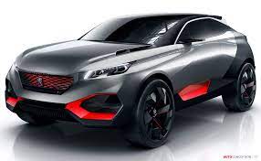peugeot reveals new hybrid suv concept autoconception com hybrid car futuristic cars peugeot