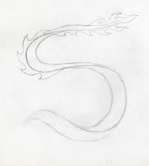 Full dragon drawing at paintingvalley com explore collection of. Dragon Drawing Simple And Perfect
