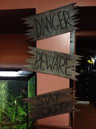 Halloween Wooden Signs I Made From Cardboard Boxes Love Em Wooden Halloween Signs Halloween Party Decor Halloween Outdoor Decorations