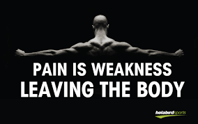 This is pain is weakness leaving the body by conference report on vimeo, the home for high quality videos and the people who love them. Pain Is Weakness Quotes Quotesgram
