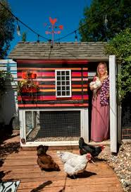 A chicken coop should be built on high ground to avoid flooding or any buildup of water and moisture. Designer Chicken Coops How Some Owners Pamper Their Pets