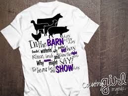 Show Day Graphic Tee Stockshow T Shirt Farm T Shirt Livestock T Shirt 4 H Or Ffa T Shirt Livestock Quotes Pig Shirts Showing Livestock