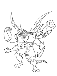 580 x 800 file type: Kevin 11 Ben10 Coloring Page 1001coloring Com
