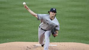 Did you know that in 2019 gerrit cole became the 1st pitcher in mlb history to throw 300+ strikeouts without a single complete game? Yankees Vs Nationals Score Gerrit Cole Wins Debut In Rain Shortened 2020 Mlb Opener Cbssports Com
