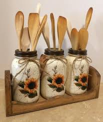 mason jar utensil holdersmason jar