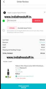 Spoyl Flat Rs 299 Off No Min Order